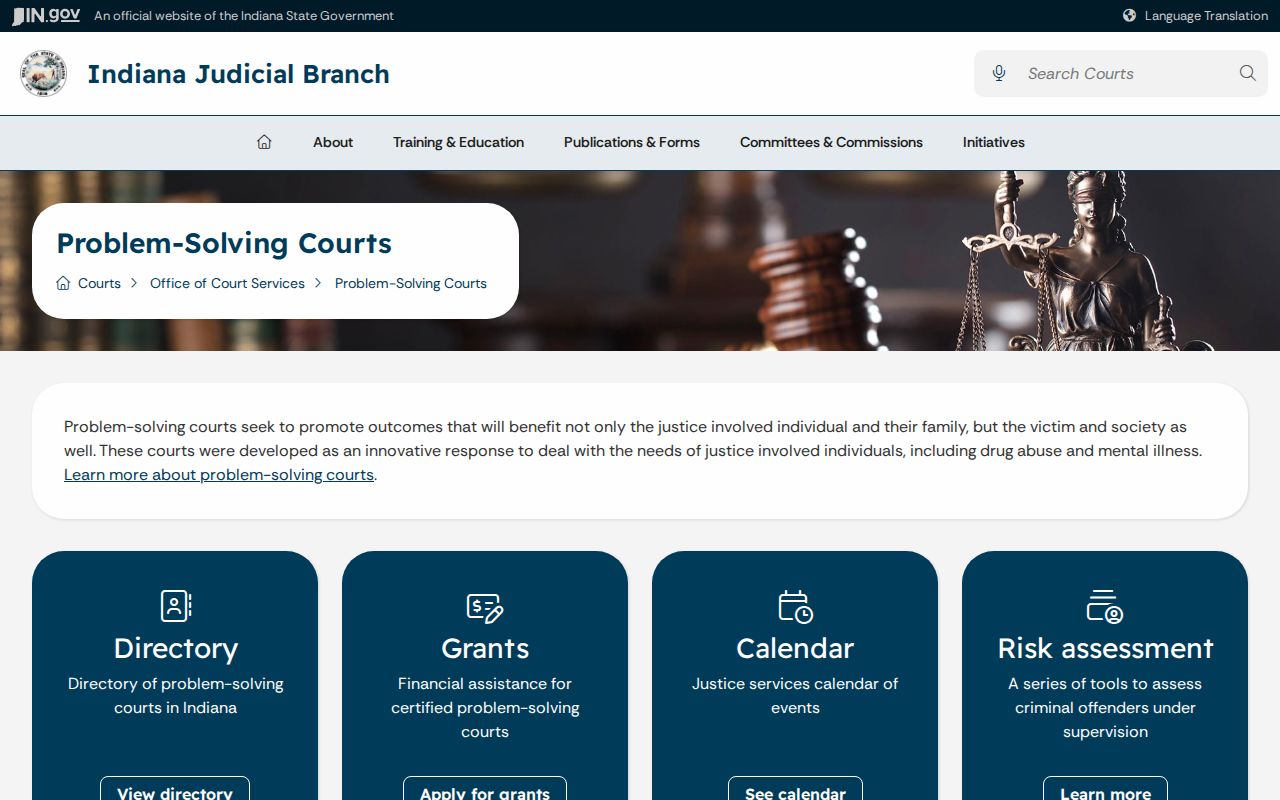 Orange County court records problem-solving courts program